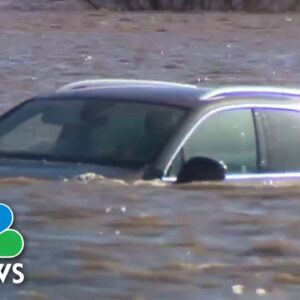 Deadly flooding in California devastates homes, roads