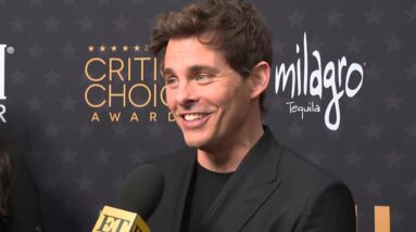 James Marsden on ‘Comforting’ Christina Applegate During the Critics Choice Awards (Exclusive)
