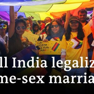 Gay couples in India take same-sex marriage to court | DW News