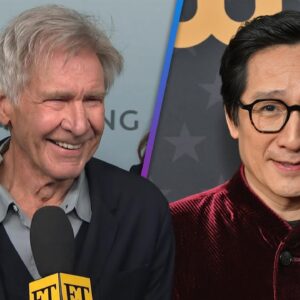 Harrison Ford REACTS to Ke Huy Quan’s Oscar Nomination (Exclusive)