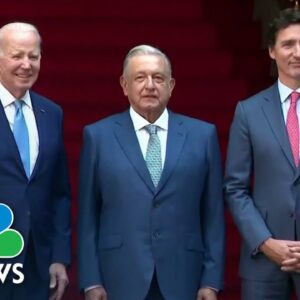 Biden meets with presidents of Mexico, Canada amid growing border crisis