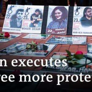 Iran sentences 3 more to death in connection with protests | DW News
