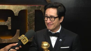 Ke Huy Quan Gets Emotional After Big Golden Globes Win (Exclusive)