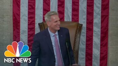 Kevin McCarthy elected as Speaker of the House of Representatives
