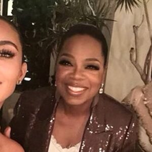 Kim Kardashian and Jennifer Lopez Celebrate Oprah’s Birthday