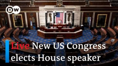 Live: New US Congress with narrow Republican majority convenes for first time | DW News
