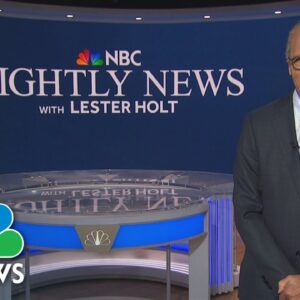 Nightly News Full Broadcast - Jan. 30