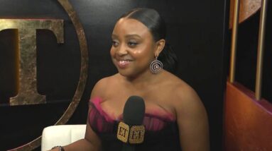 Golden Globes: Quinta Brunson on Still Being Shocked by 'Abbott Elementary's Win (Exclusive)
