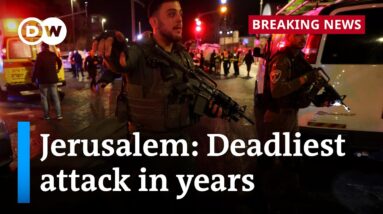 Israeli police: Palestinian gunman shoots several Israelis in Jerusalem | DW News