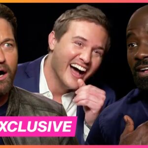 Peter Weber, Gerard Butler and Mike Colter Ask Each Other BURNING Questions! (Exclusive)