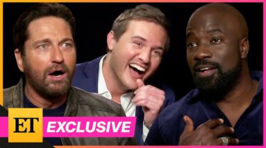 Peter Weber, Gerard Butler and Mike Colter Ask Each Other BURNING Questions! (Exclusive)