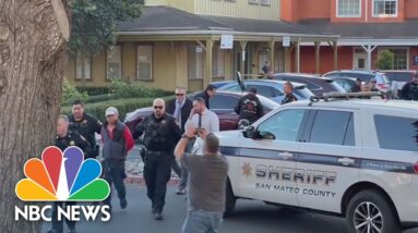 Video shows moment police arrest Half Moon Bay shooting suspect