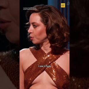 Jenna Ortega and Aubrey Plaza Are Twinning 🖤🖤 #shorts