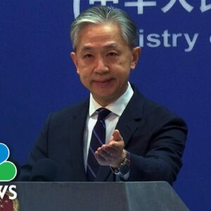 China says U.S. downing suspected spy balloon “disregarded international law”