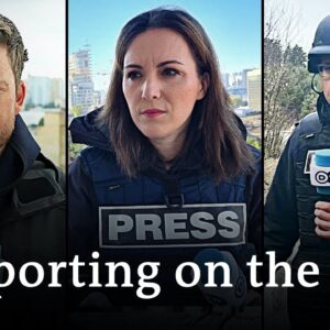 A year of war: reporting from the ground in Ukraine | DW News