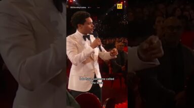 Adele 🤝 The Rock At The GRAMMYs #shorts