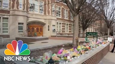 Michigan State University students return to class one week after deadly shooting