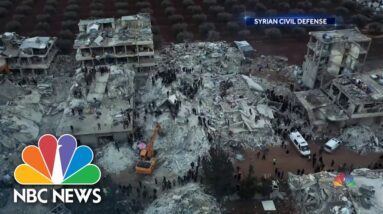 Death toll from earthquakes in Turkey and Syria rising sharply