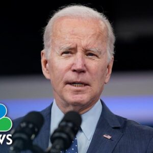 LIVE: Biden marks one year anniversary of Russian invasion of Ukraine | NBC News