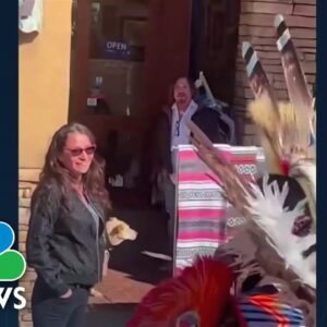 Arizona man charged after appearing to harass Native American performers