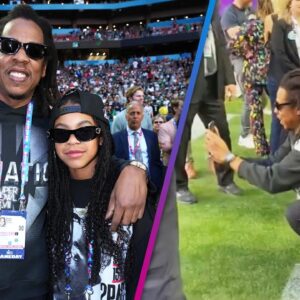 JAY-Z Takes Blue Ivy’s INSTAGRAM PICS at Super Bowl LVII