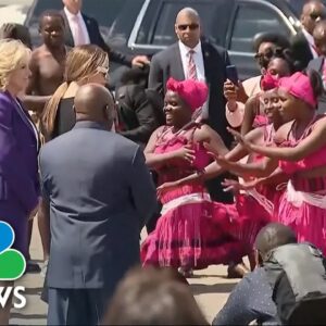 Jill Biden arrives in Namibia at start of five-day Africa trip