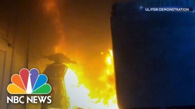 Lithium-ion battery fires becoming increasingly common