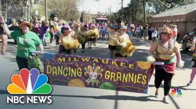 Milwaukee Dancing Grannies make Mardi Gras debut after tragedy