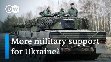 NATO ministers meet to talk weapons for Ukraine | DW News