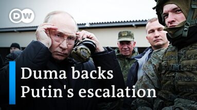 What are the consequences of Putin's and Biden's announcements for the war in Ukraine? | DW News