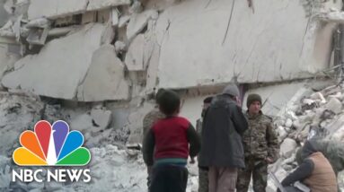 Rescuers race to save lives as the death toll from Turkey and Syria earthquakes climb