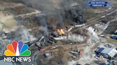 East Palestine residents’ concerns grow over Ohio train derailment pollution