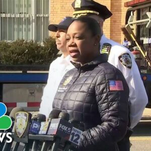 Police officer among 8 struck by U-Haul truck in Brooklyn