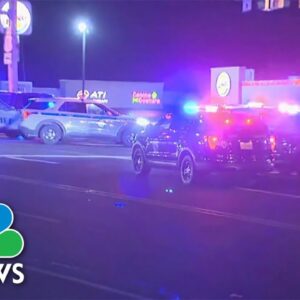 Suspect accused of shooting two police officers taken into custody