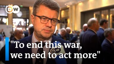 Estonia's foreign minister calls on European states to increase defense spending | DW Interview