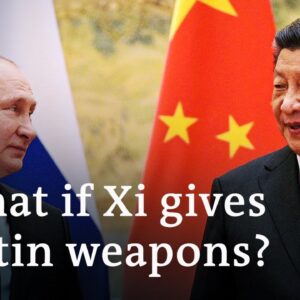 US says China is considering providing Russia with weapons | DW News