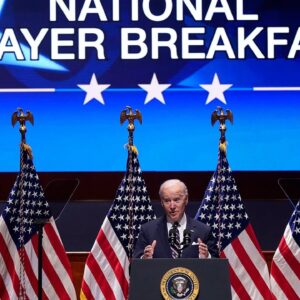 LIVE: Biden delivers remarks at annual National Prayer Breakfast | NBC News