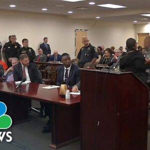 Watch: Man lunges toward Buffalo shooter during sentencing