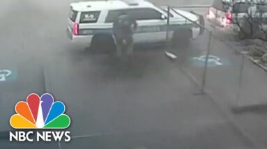 Watch: Texas officer rescues K-9 partner during tornado