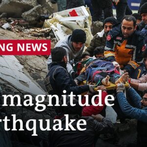 Worst earthquake in decades rocks Turkey, Syria | DW News