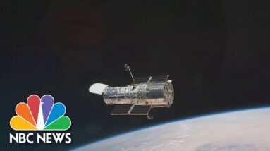 New study says Hubble Space Telescope faces threat from private companies' satellites