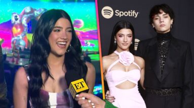 Charli D'Amelio HOPES to Slime Boyfriend Landon Barker at 2023 Kids Choice Awards (Exclusive)