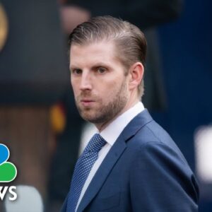 Eric Trump calls father’s indictment a ‘third world prosecutorial misconduct’
