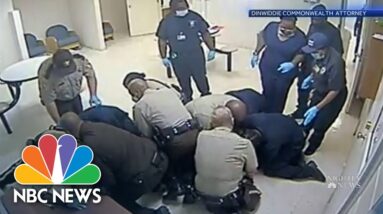 VA deputies and hospital workers appearing to pile on Irvo Otieno before his death, video shows