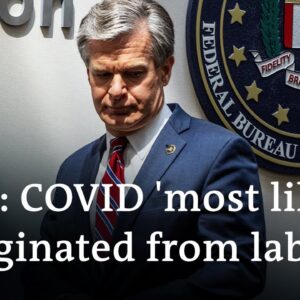 China hits back at FBI lab leak theory I DW News