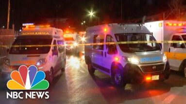 Fire at migration center on U.S.-Mexico border leaves dozens dead