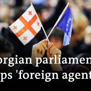 Georgia: Parliament revokes 'foreign agents' bill after protests | DW News