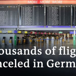 German transport strike causes major disruptions | DW News