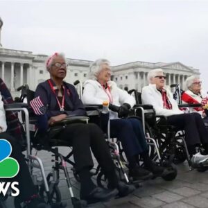 Group of ‘Rosie the Riveters’ honored for help in World War II
