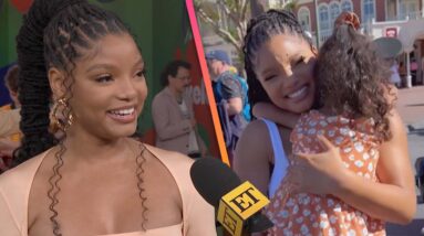 Halle Bailey CRIES After Little Mermaid Fan Refuses to Let Her Go